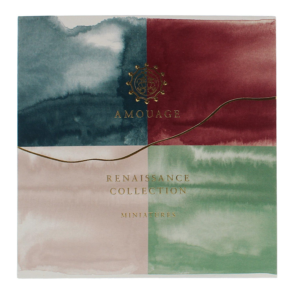 Amouage Renaissance Collection Miniature Gift Set Eau de Parfum 4 x 7.5ml-Crimson Rocks/Ashore/Meander/Enclave - Box