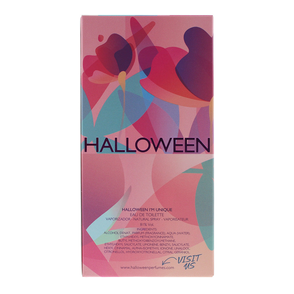 Jesus Del Pozo Halloween I'm Unique Eau de Toilette 100ml - Ingredients