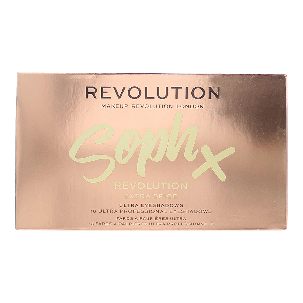 Revolution Sophx Extra Spice Eye Shadow Palette 18 x 0.8g - Box