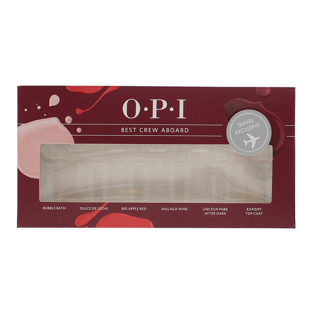 OPI Best Crew Abroad 6 Piece Nail Polish Gift Set - Box