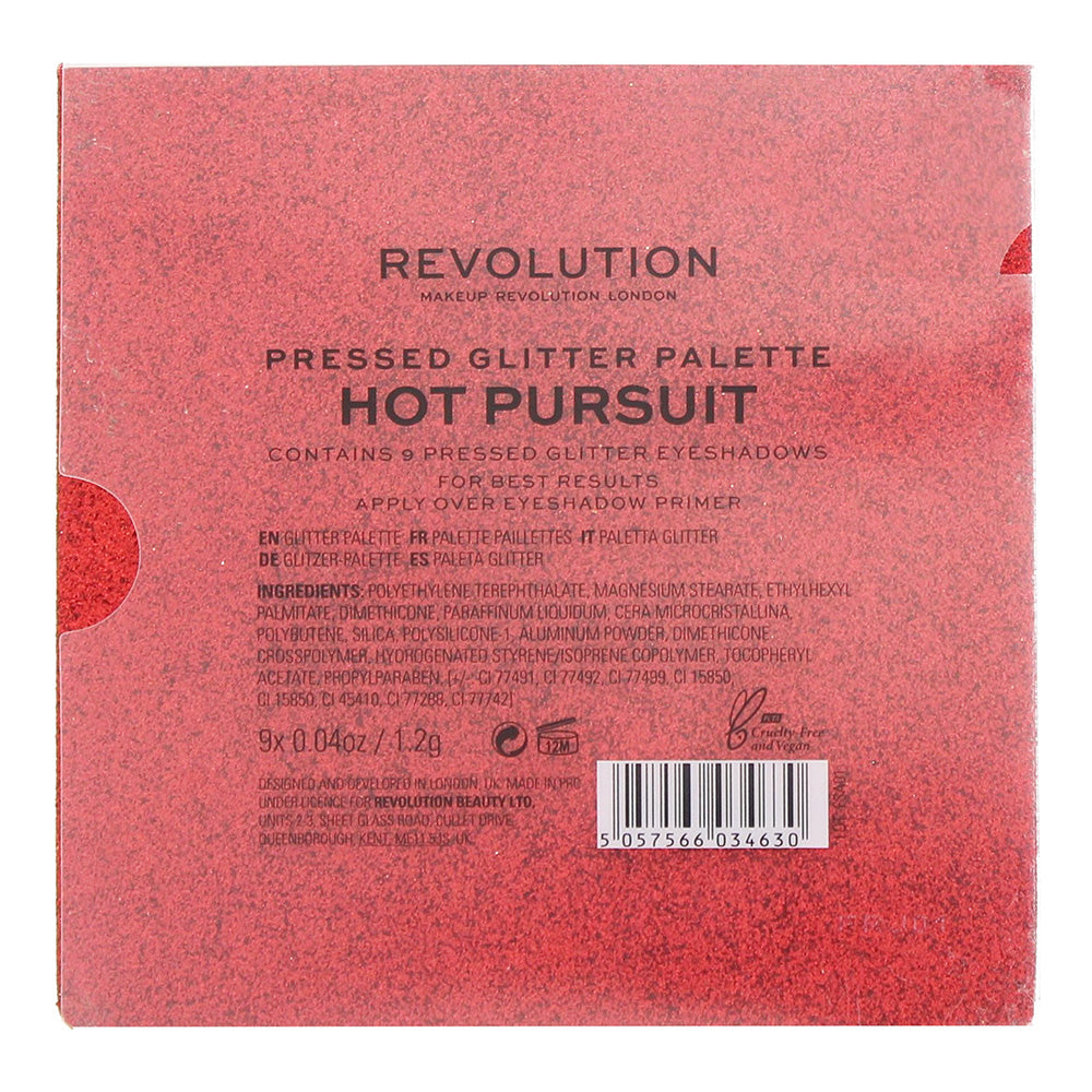 Revolution Hot Pursuit Eye Shadow Palette 9 x 1.2g