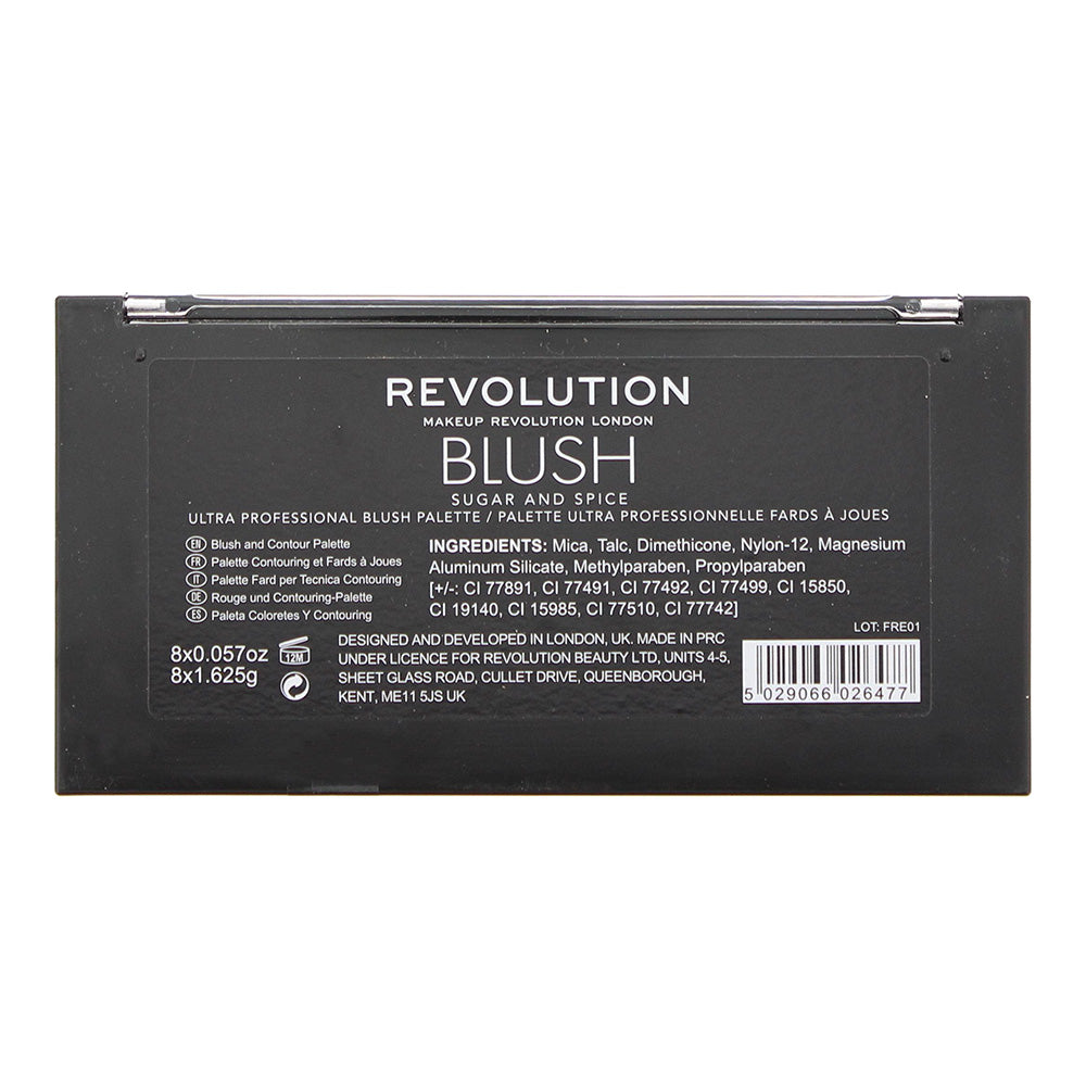 Revolution Ultra Blush Sugar And Spice Blush Palette 13g