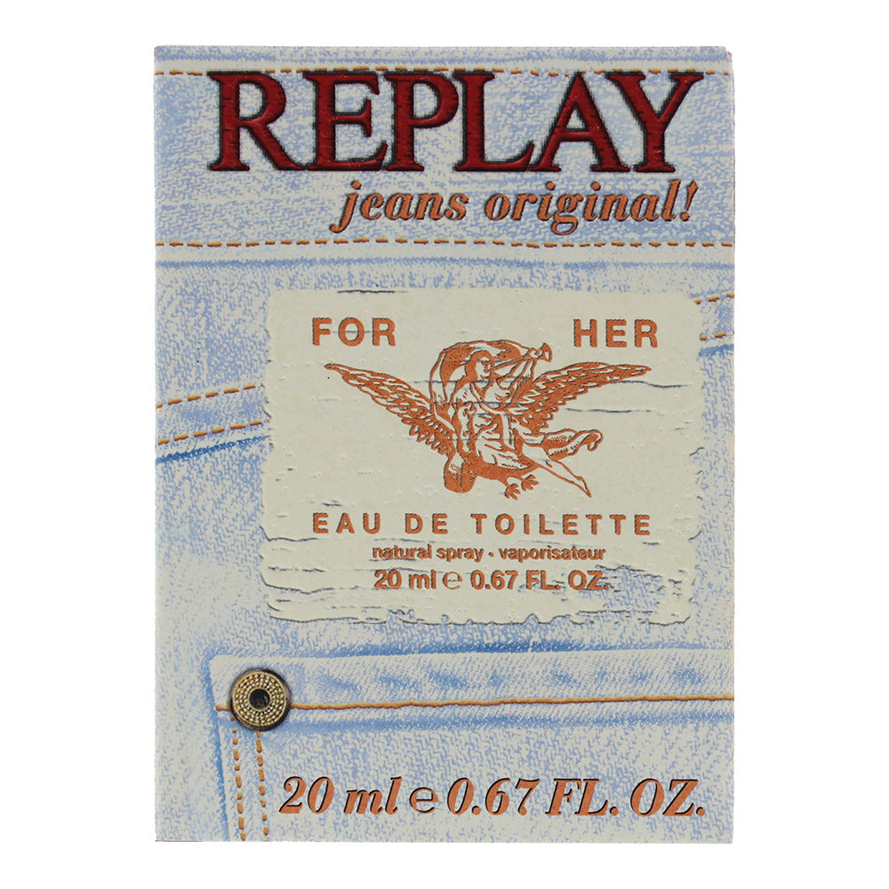 Replay Jeans Original For Her Eau de Toilette 20ml - Box