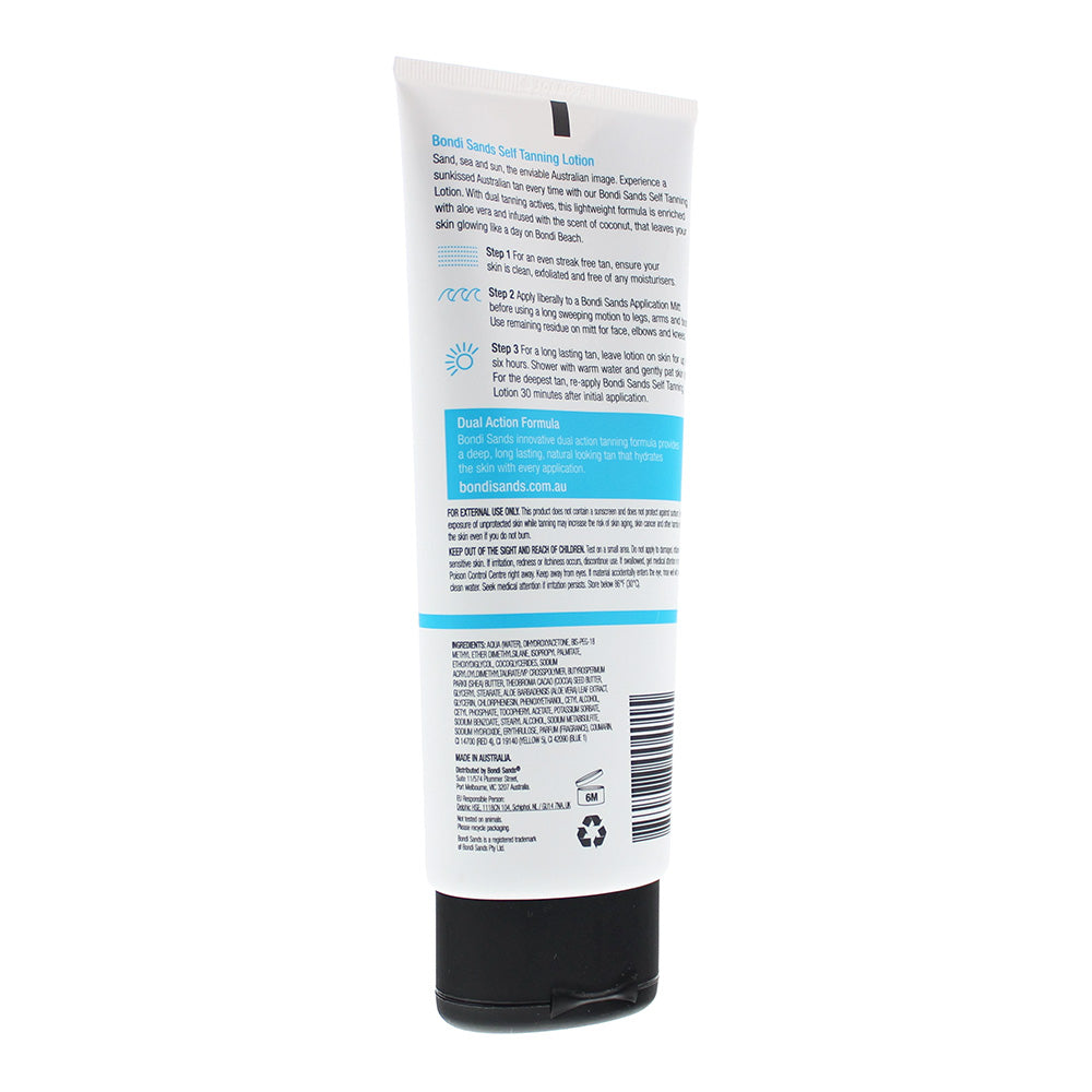 Bondi Sands The Australian Tan Light/Medium Self Tanning Lotion 200ml - Ingredients