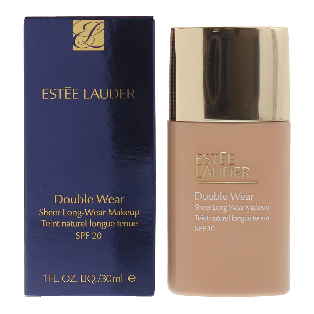 Estee Lauder Double Wear Sheer Long-Wear Spf 20 3N1 Ivory Beige Foundation 30ml All Skin Types