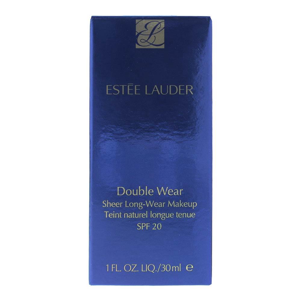 Estée Lauder Double Wear Sheer Long-Wear Makeup Spf 20 2W1 Dawn Foundation 30ml All Ski - Box