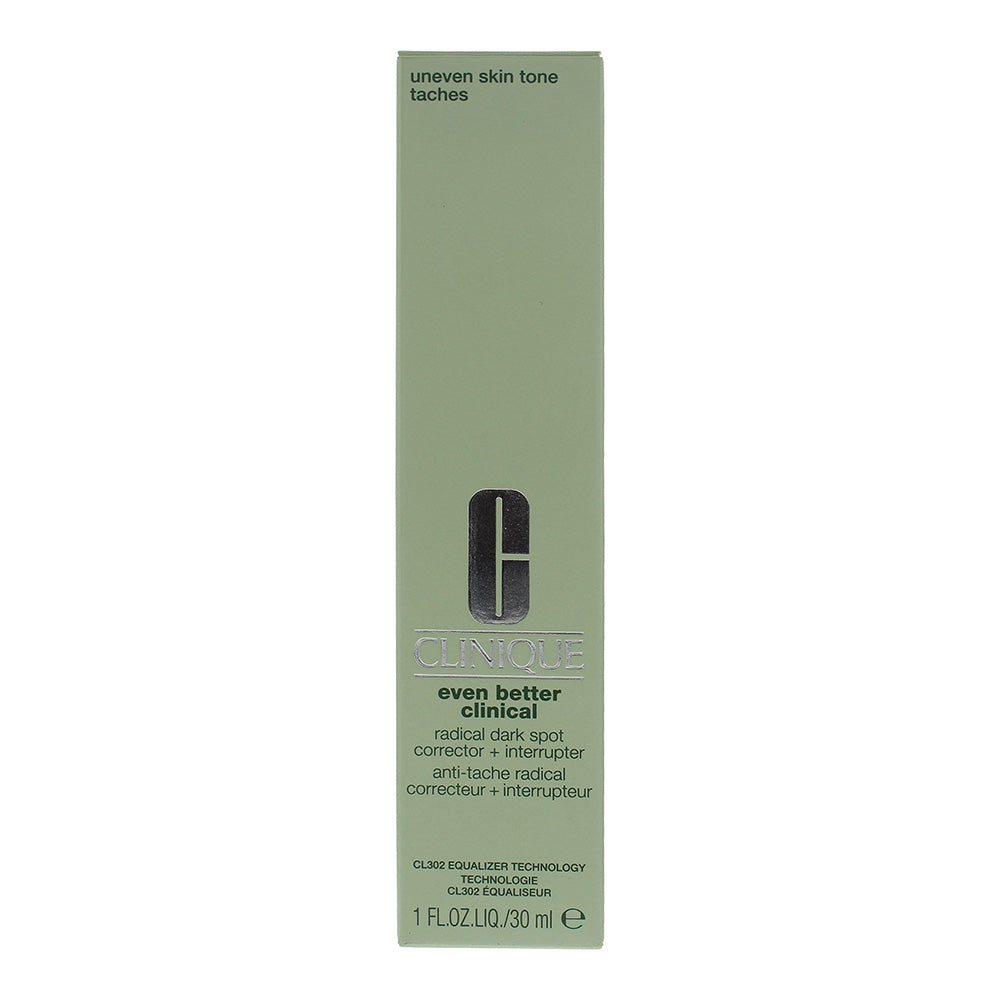 Clinique Even Better Clinical Radical Dark Spot Corrector + Interrupter 30ml All Skin Types - Box