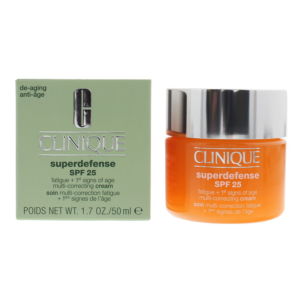 Clinique Superdefense SPF 25 Fatigue + 1st Signs Of Age Multi-Correcting Cream 5