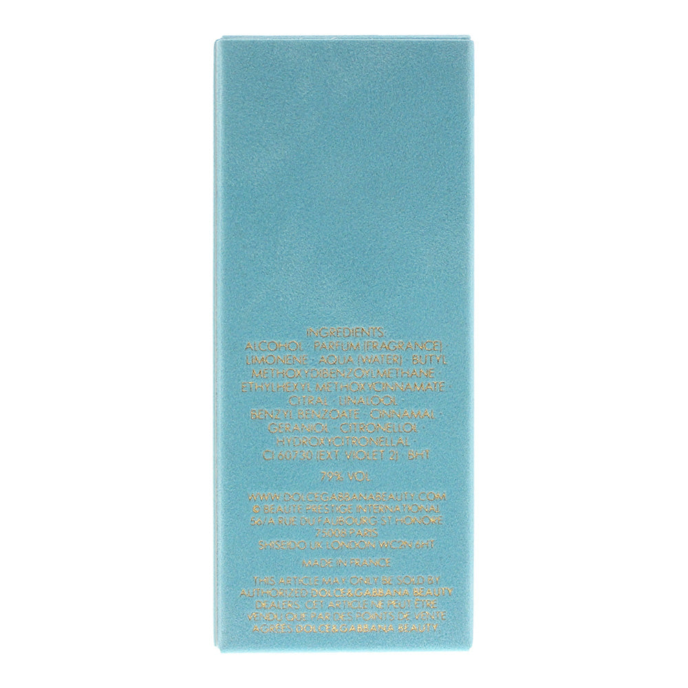 Dolce & Gabbana Light Blue Forever Pour Femme Eau de Parfum 25ml - Ingredients