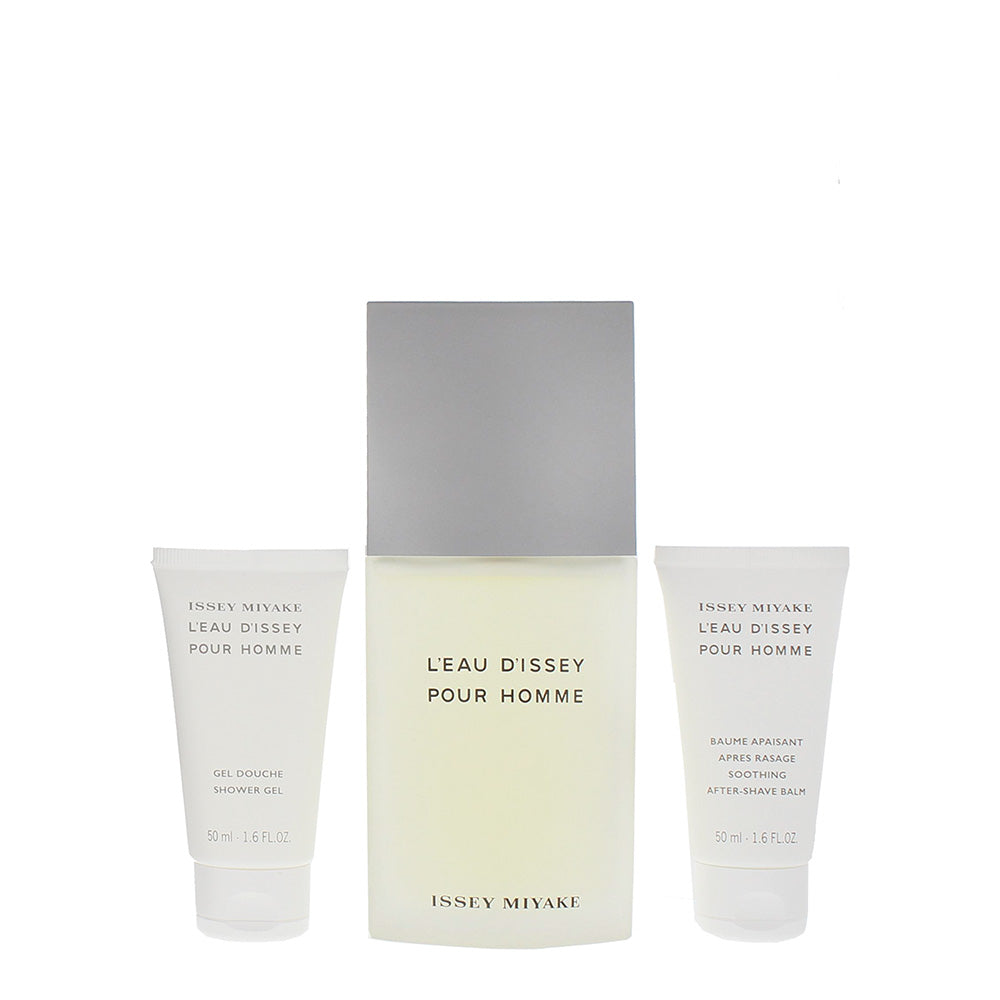 Issey Miyake L'eau D'issey Pour Homme 3 Piece Gift Set: Eau de Toilette 125ml -  - Product