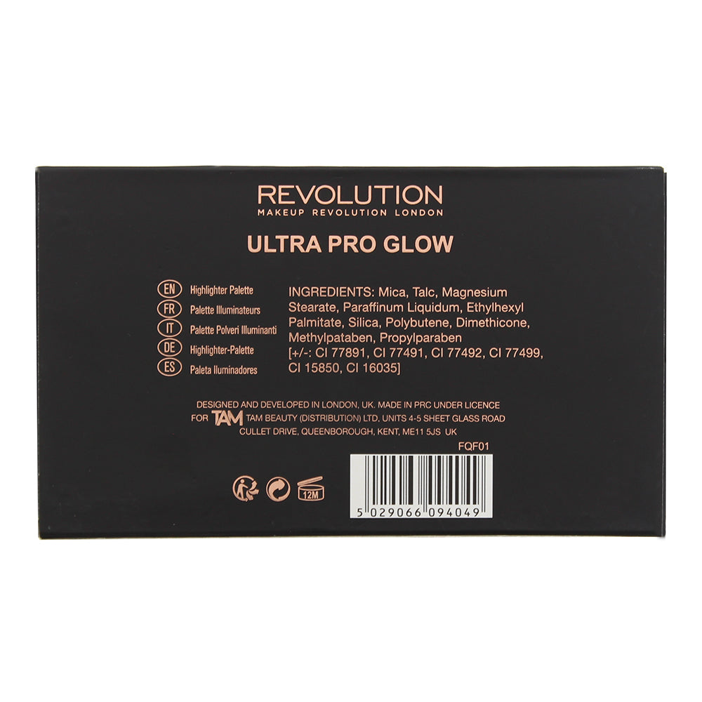 Revolution Ultra Pro Glow Highlighting Palette 8 x 2.5g