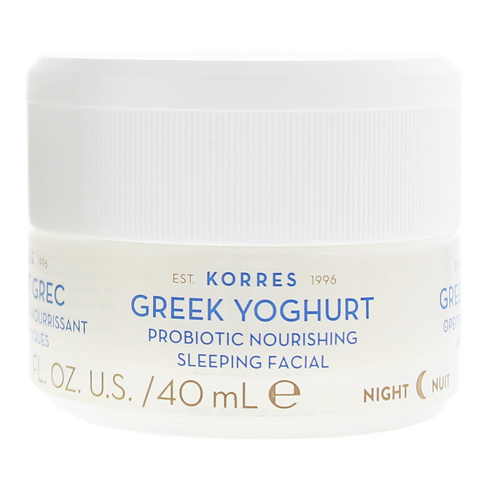 Korres Greek Yoghurt Probiotic Nourishing Sleeping Facial Cream 40ml - Product