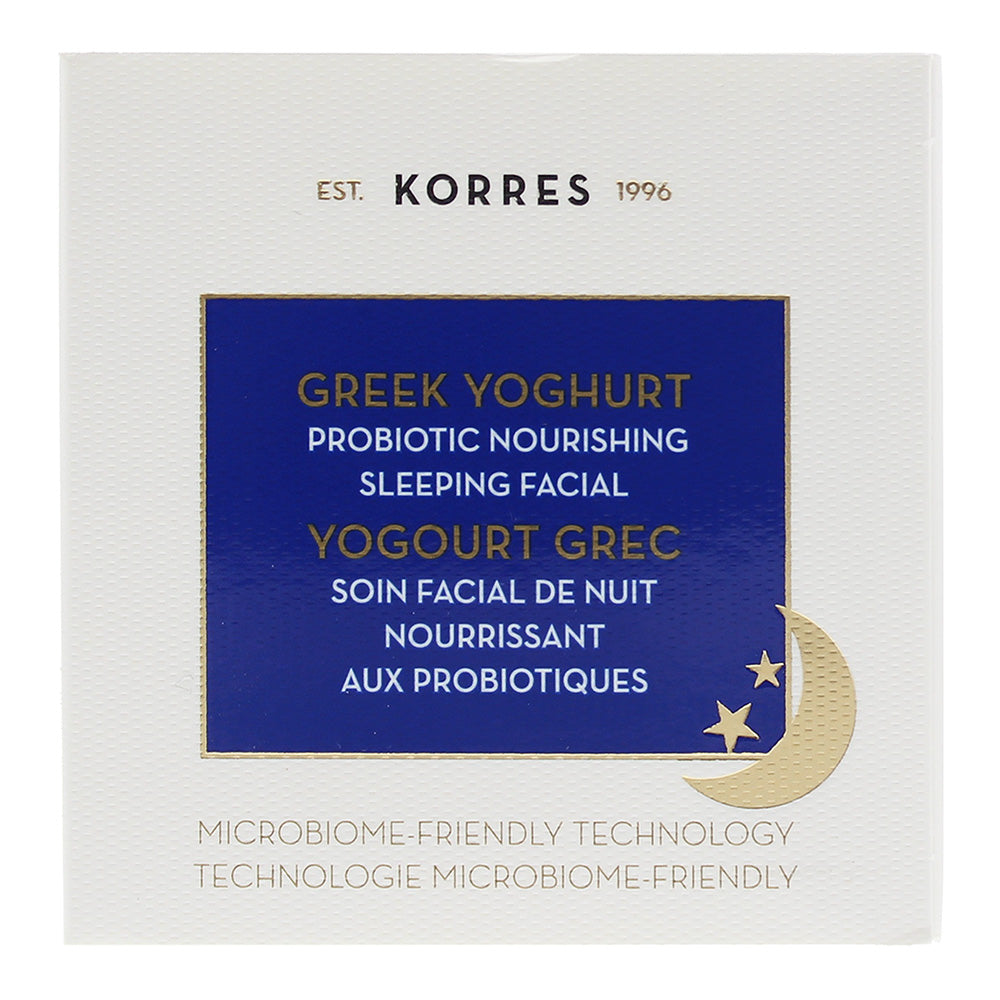 Korres Greek Yoghurt Probiotic Nourishing Sleeping Facial Cream 40ml - Box