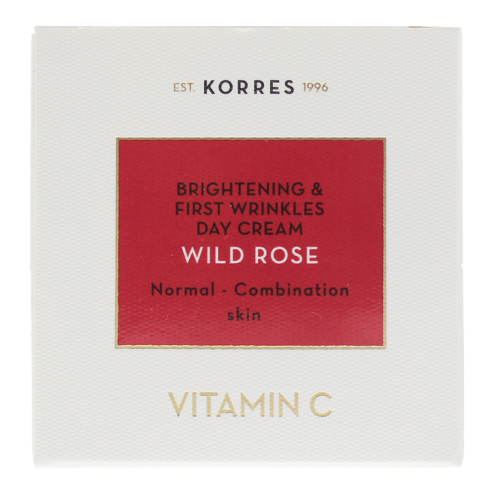 Korres Brightening & First Wrinkles Wild Rose Vitamin C Day Cream 40ml For Norma - Box