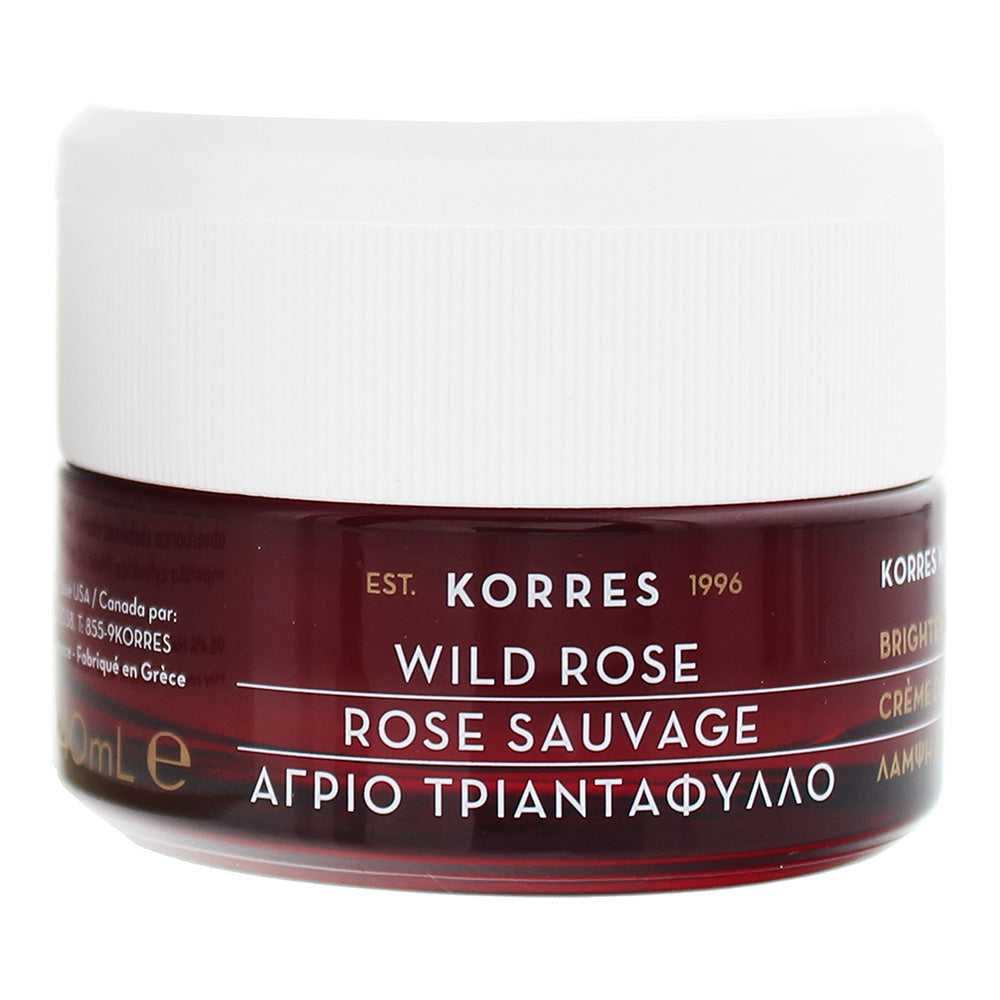 Korres Wild Rose Brightening & First Wrinkles Vitamin C Dry Skin Cream 40ml - Product