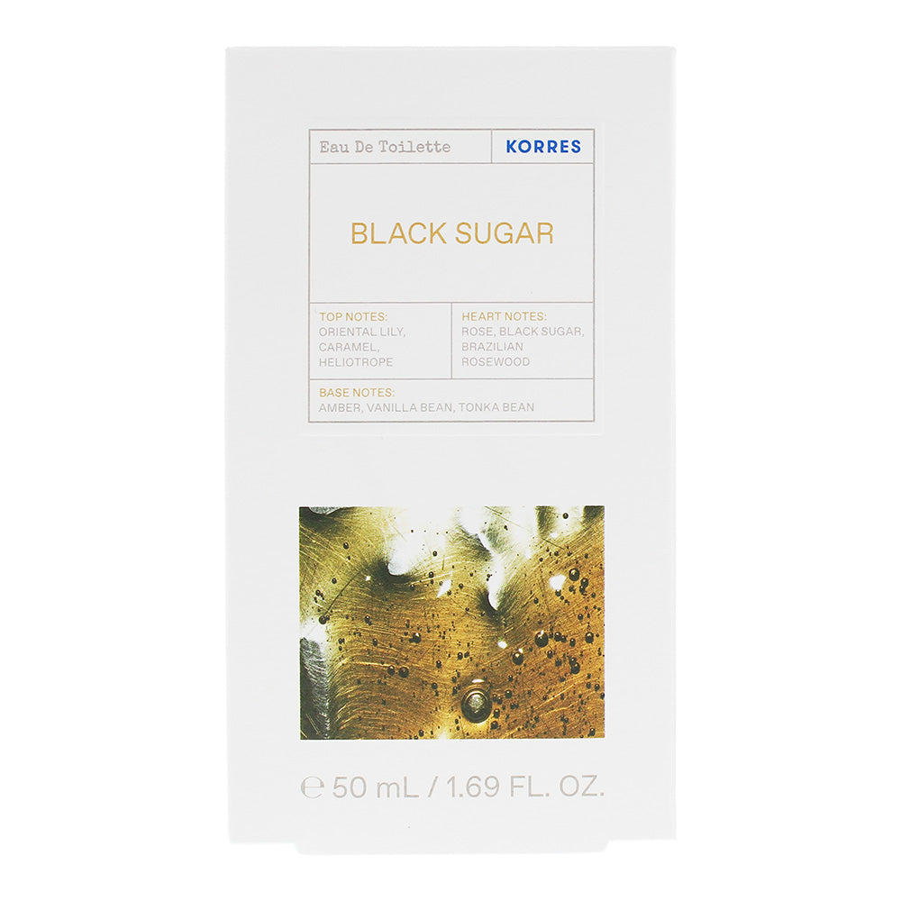 Korres Black Sugar Eau de Toilette 50ml - Box