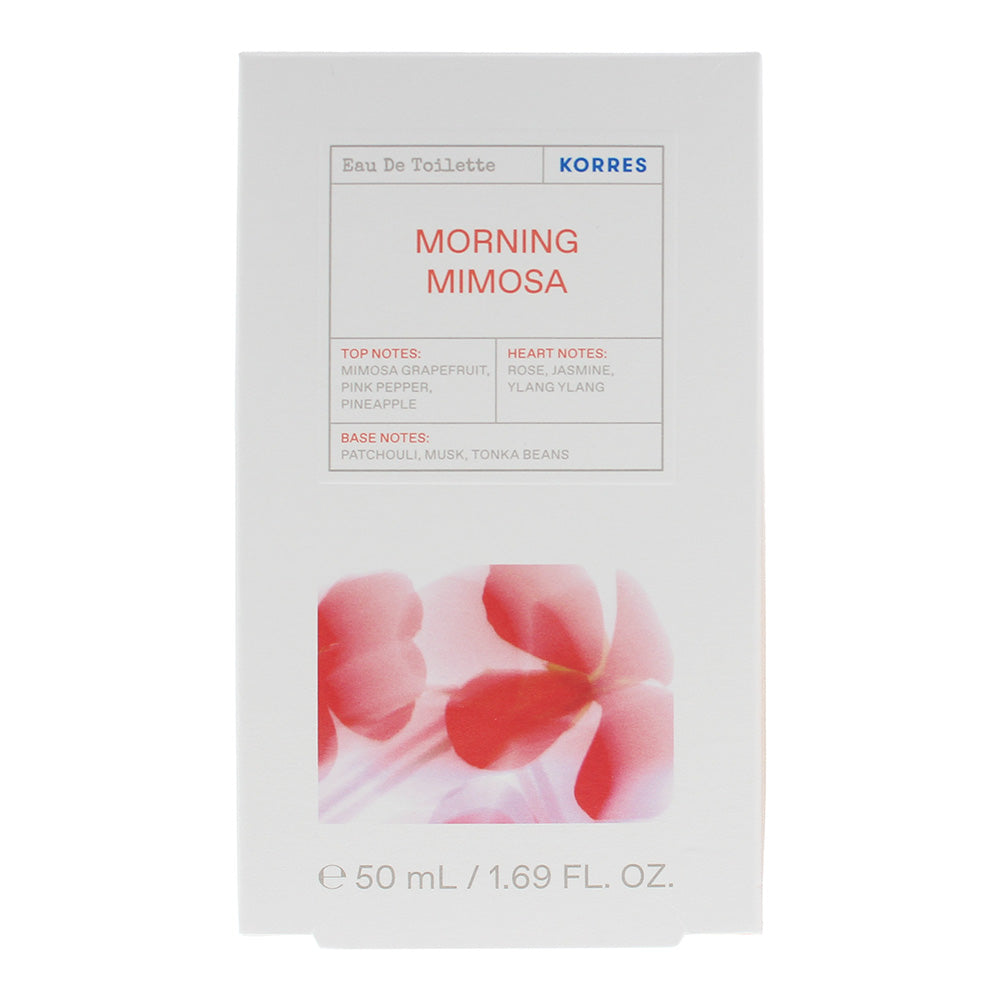 Korres Morning Mimosa Eau de Toilette 50ml - Box