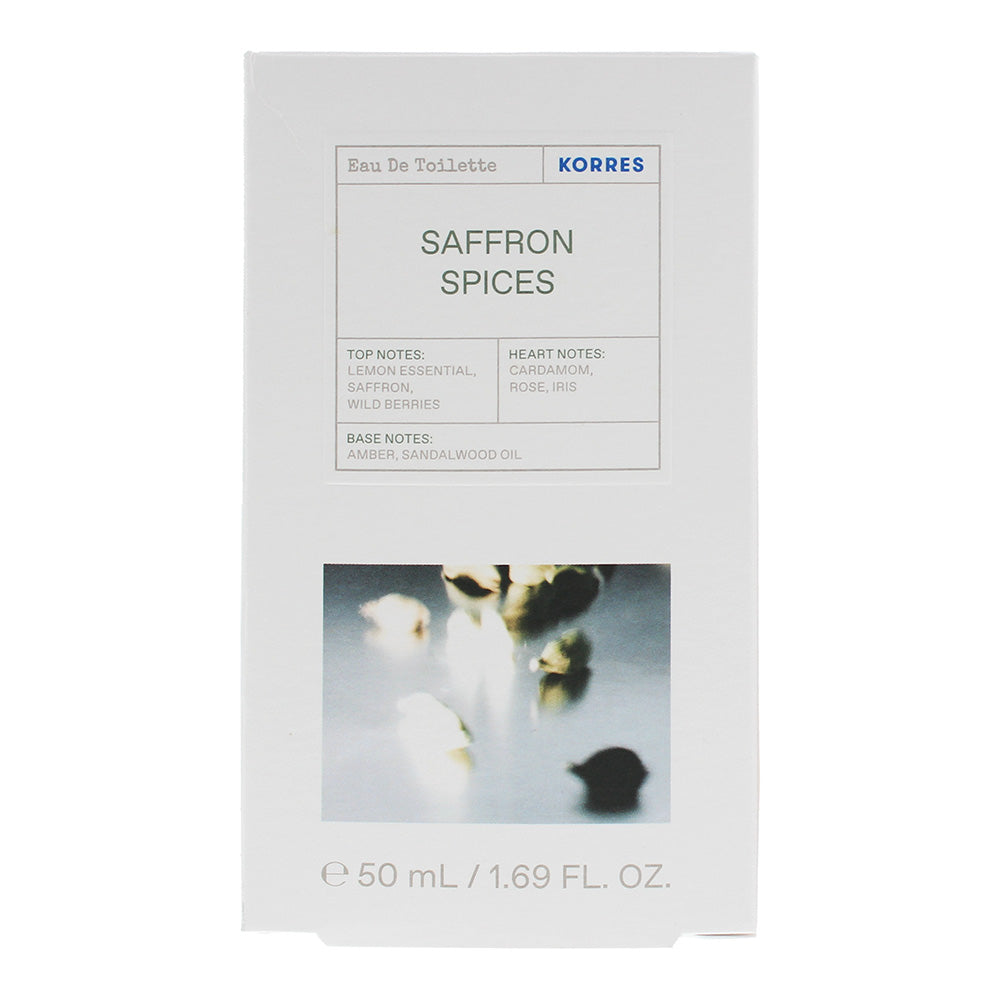 Korres Saffron Spices Eau de Toilette 50ml - Box