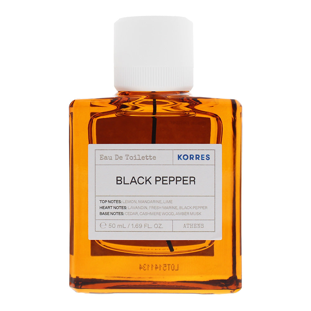 Korres Black Pepper Eau de Toilette 50ml - Product