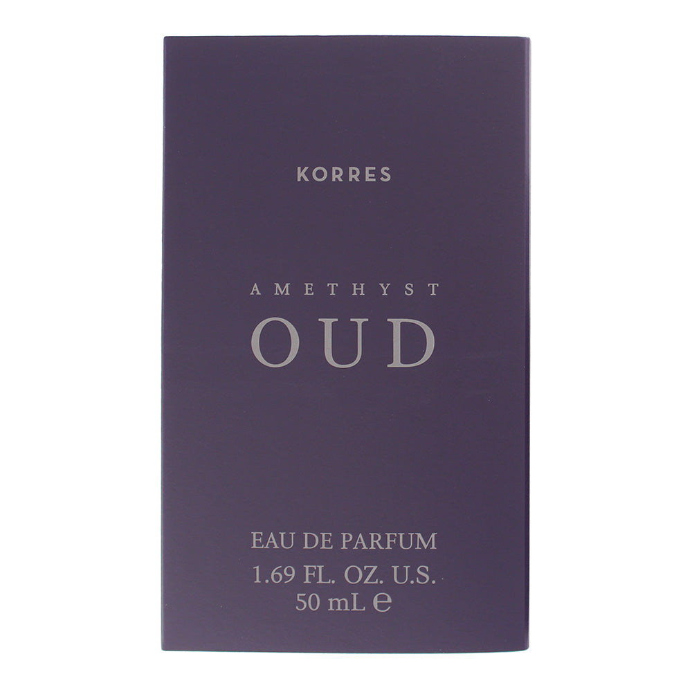 Korres Amethyst Oud Eau de Parfum 50ml - Box