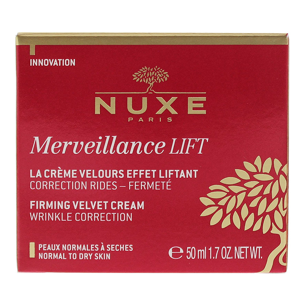 Nuxe Merveillance Lift Friming Velvet Cream Wrinkle Correction 50ml - Box