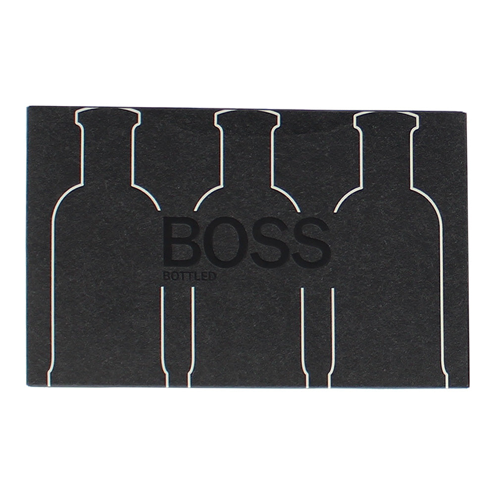Hugo Boss Bottled 3 Piece Gift Set: Eau de Parfum 5ml Bottled Infinite- Eau de T - Box
