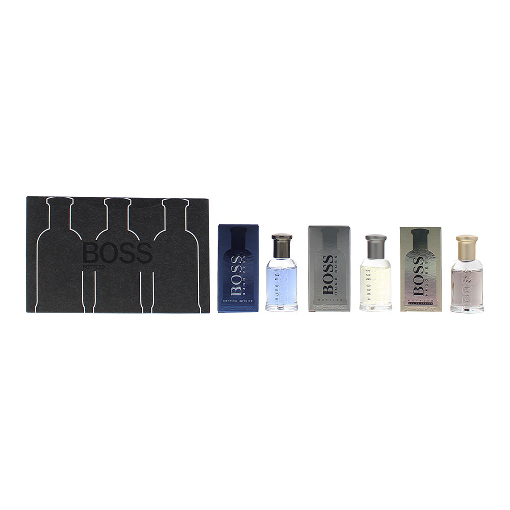 Hugo Boss Bottled 3 Piece Gift Set: Eau de Parfum 5ml Bottled Infinite- Eau de T