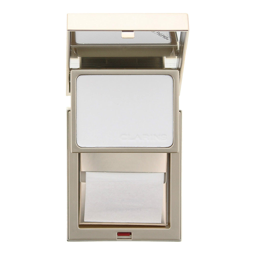 Clarins Pore Perfecting Matifying Kit Unboxed Powder 6.5g And Blotting Papers - Product
