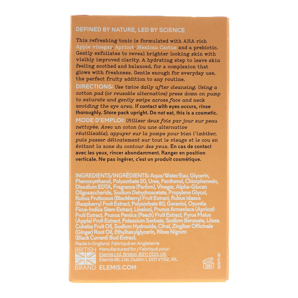 Elemis Superfood Fruit Vinegar Liquid Glow Toner 145ml All Skin Types