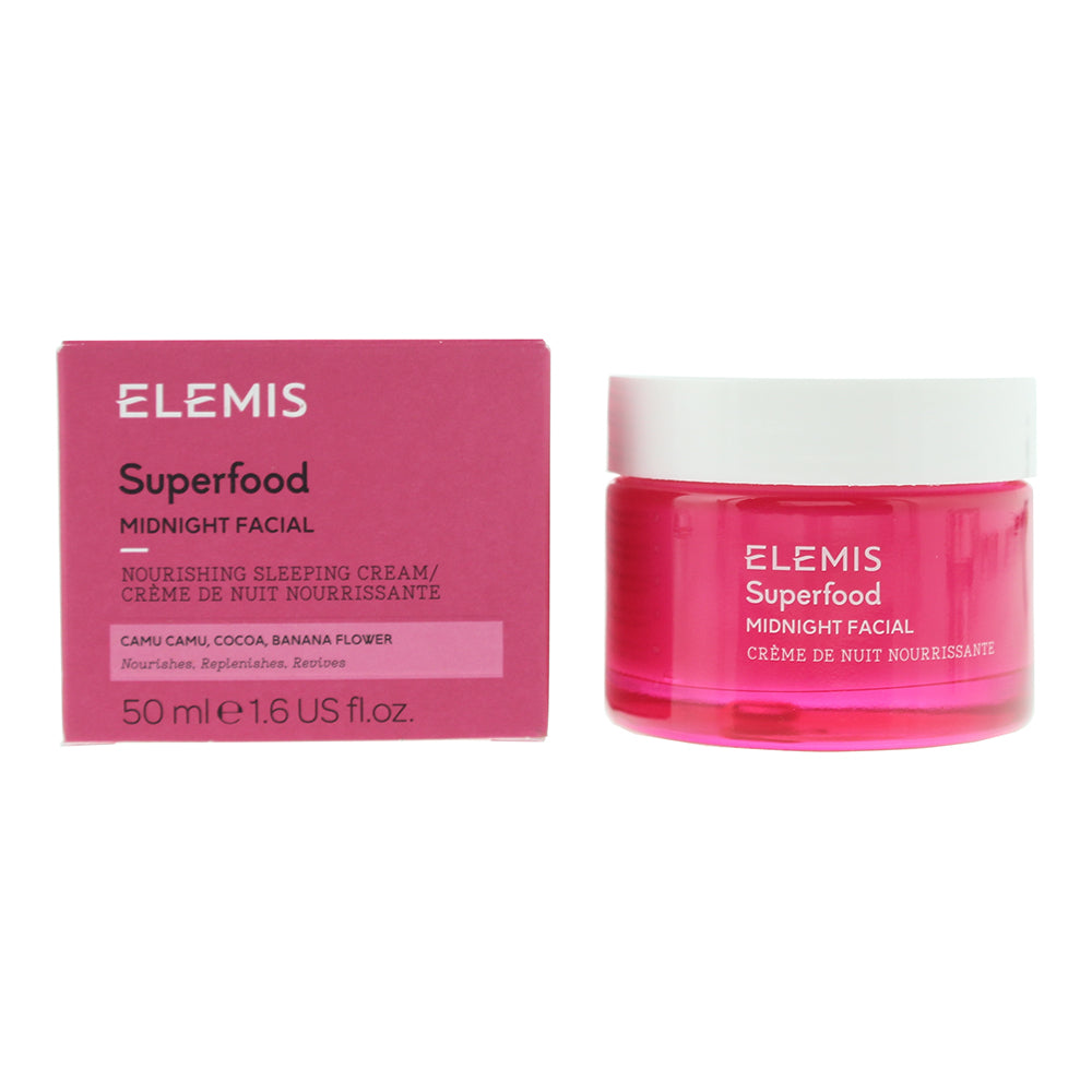 Elemis Superfood Midnight Facial Nourishing Sleeping Cream 50ml