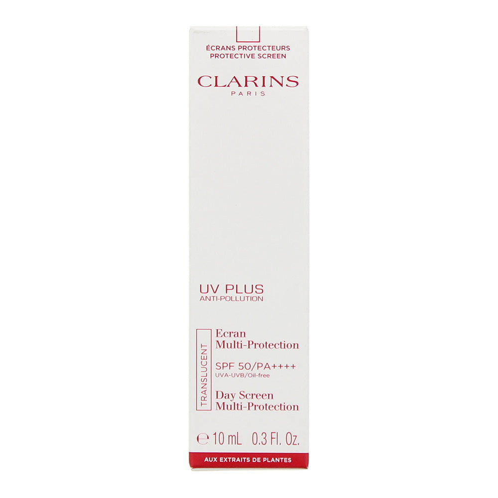 Clarins UV Plus Anti Pollution Translucent Day Screen Multi- Protection 10ml - Box