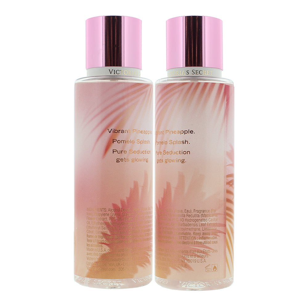 Victoria's Secret Pure Seduction Radiant Fragrance Mist 250ml - Ingredients