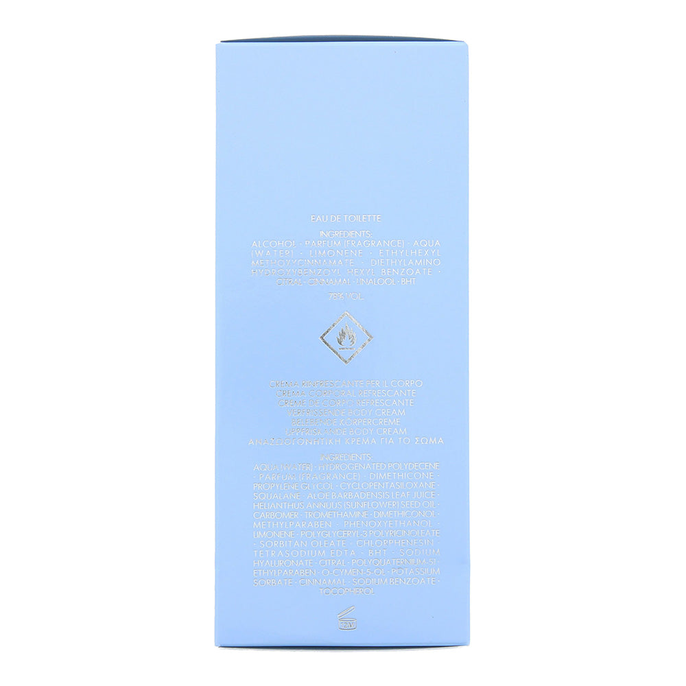 Dolce & Gabbana Light Blue 2 Piece Gift Set: Eau de Toilette 100ml - Body Cream 75ml - Ingredients