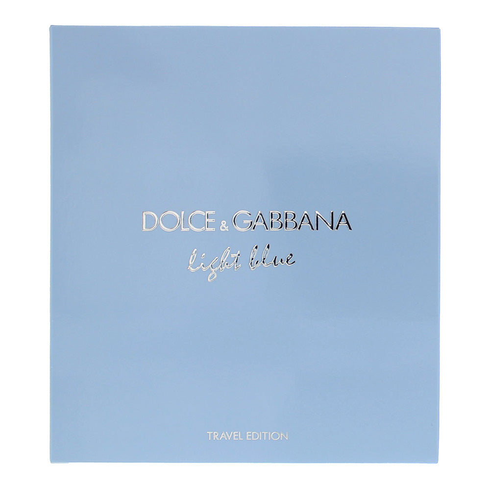 Dolce & Gabbana Light Blue 2 Piece Gift Set: Eau de Toilette 100ml - Body Cream 75ml - Box