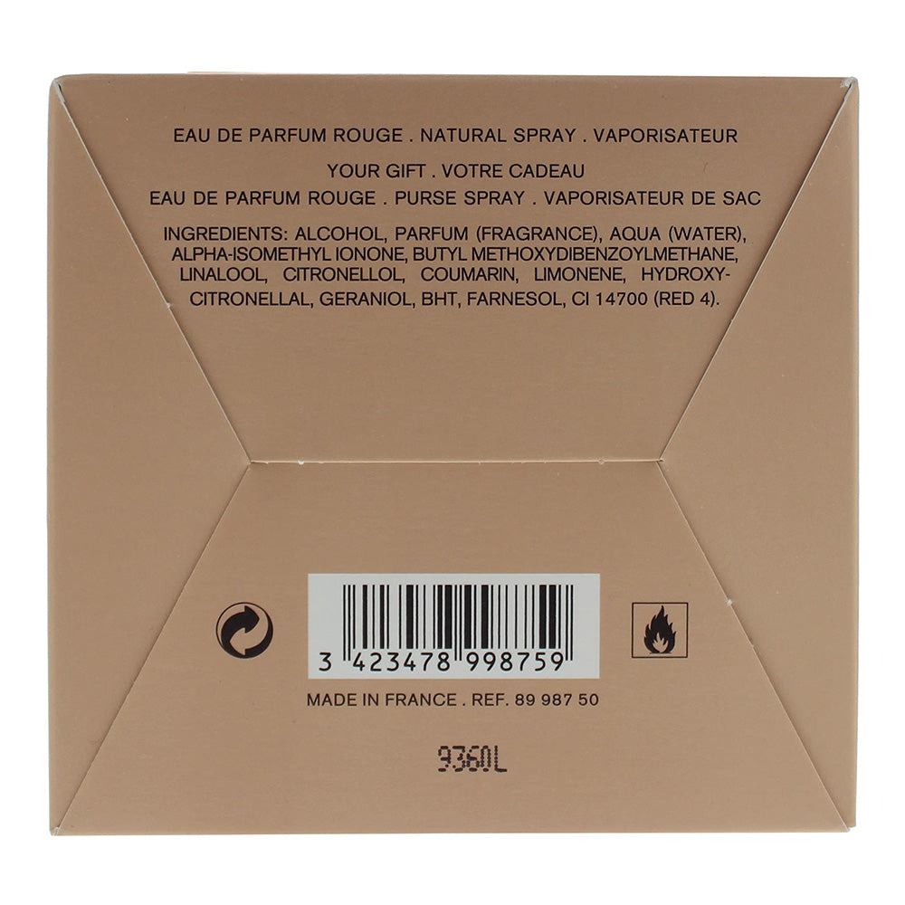 Narciso Rodriguez Narciso Rouge 2 Piece Gift Set: Eau de Parfum 90ml - Eau de Parfum 10ml