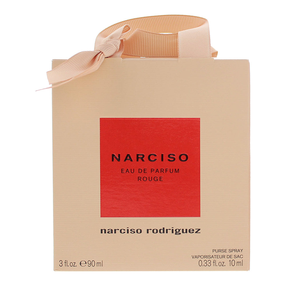 Narciso Rodriguez Narciso Rouge 2 Piece Gift Set: Eau de Parfum 90ml - Eau de Parfum 10ml - Box