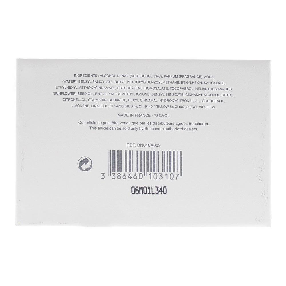 Boucheron Patchlouli D'angkor Eau De Parfum 125ml