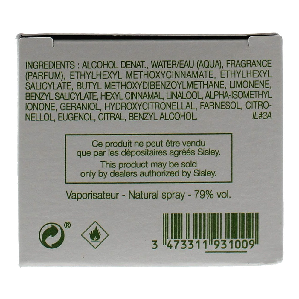 Sisley Eau De Sisley Eau De Toilette 100ml
