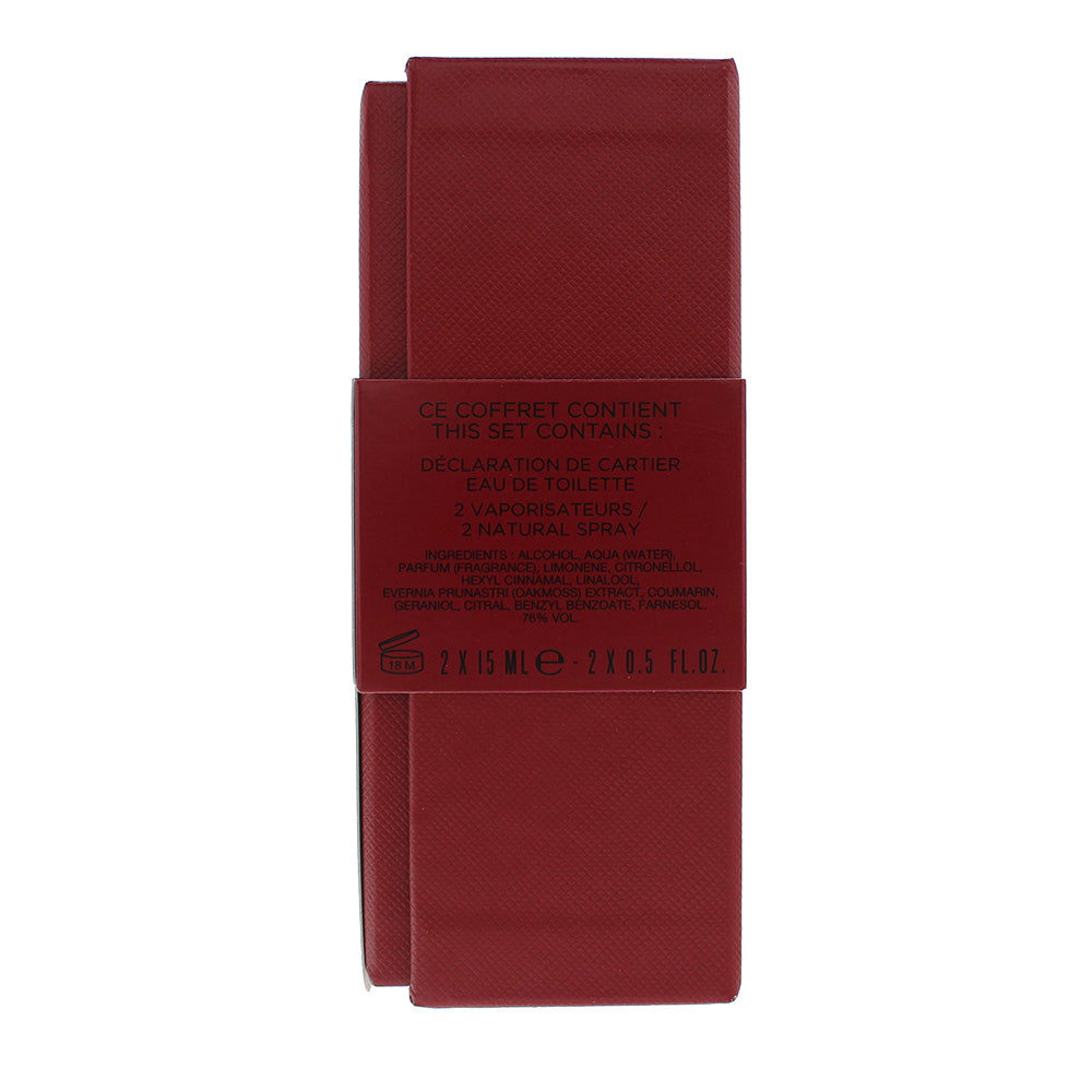 Cartier Declaration Eau De Toilette 2 x 0.5ml