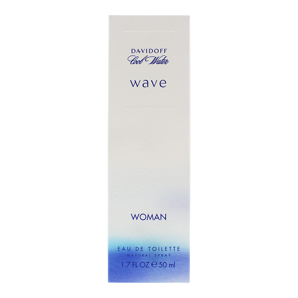 Davidoff Cool Water Wave Woman Eau de Toilette 50ml - Box