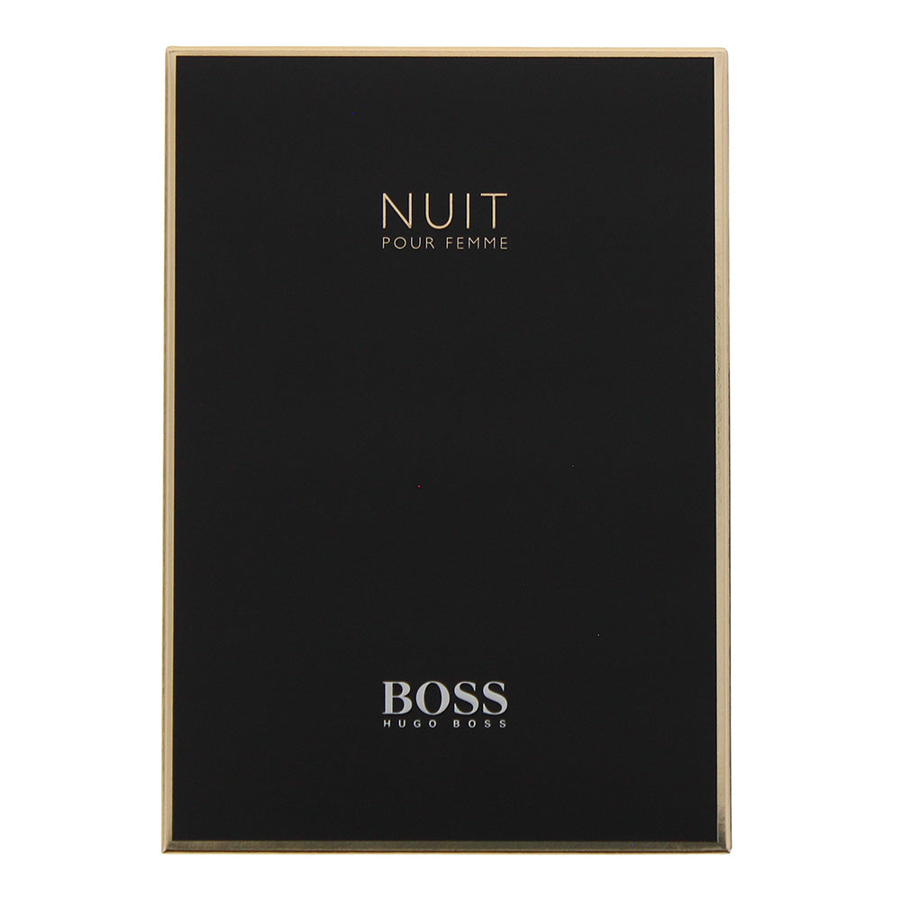 Hugo Boss Nuit Pour Femme 2 Piece Gift Set: Eau de Parfum 50ml - Eau de Parfum 7.4ml - Box