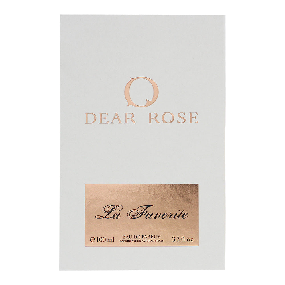 Roos & Roos Dear Rose La Favorite Eau de Parfum 100ml - Box
