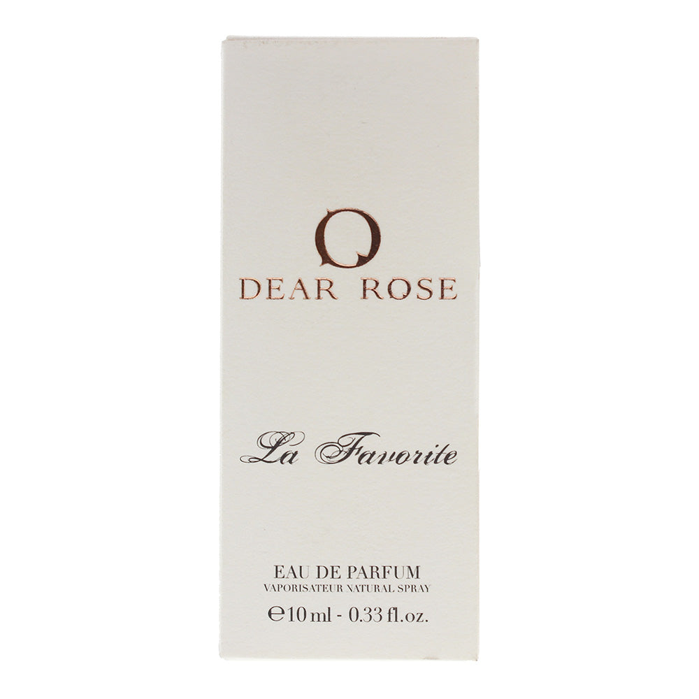Roos & Roos Dear Rose La Favorite Eau de Parfum 10ml - Box