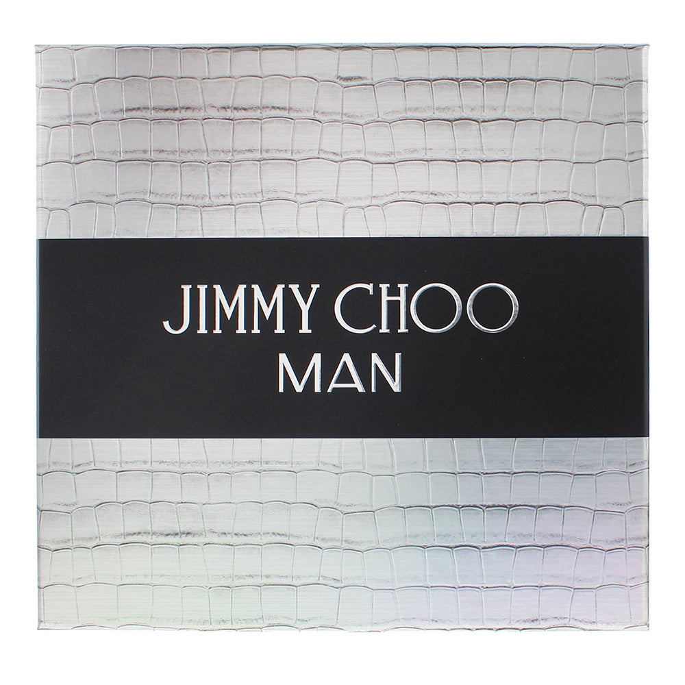 Jimmy Choo Man 2 Piece Gift Set: Eau de Toilette 50ml - Shower Gel 100ml - Box