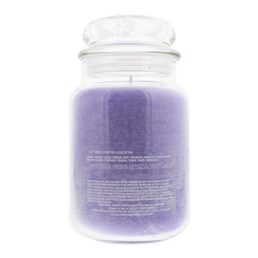 Yankee Lemon Lavender Candle 623g
