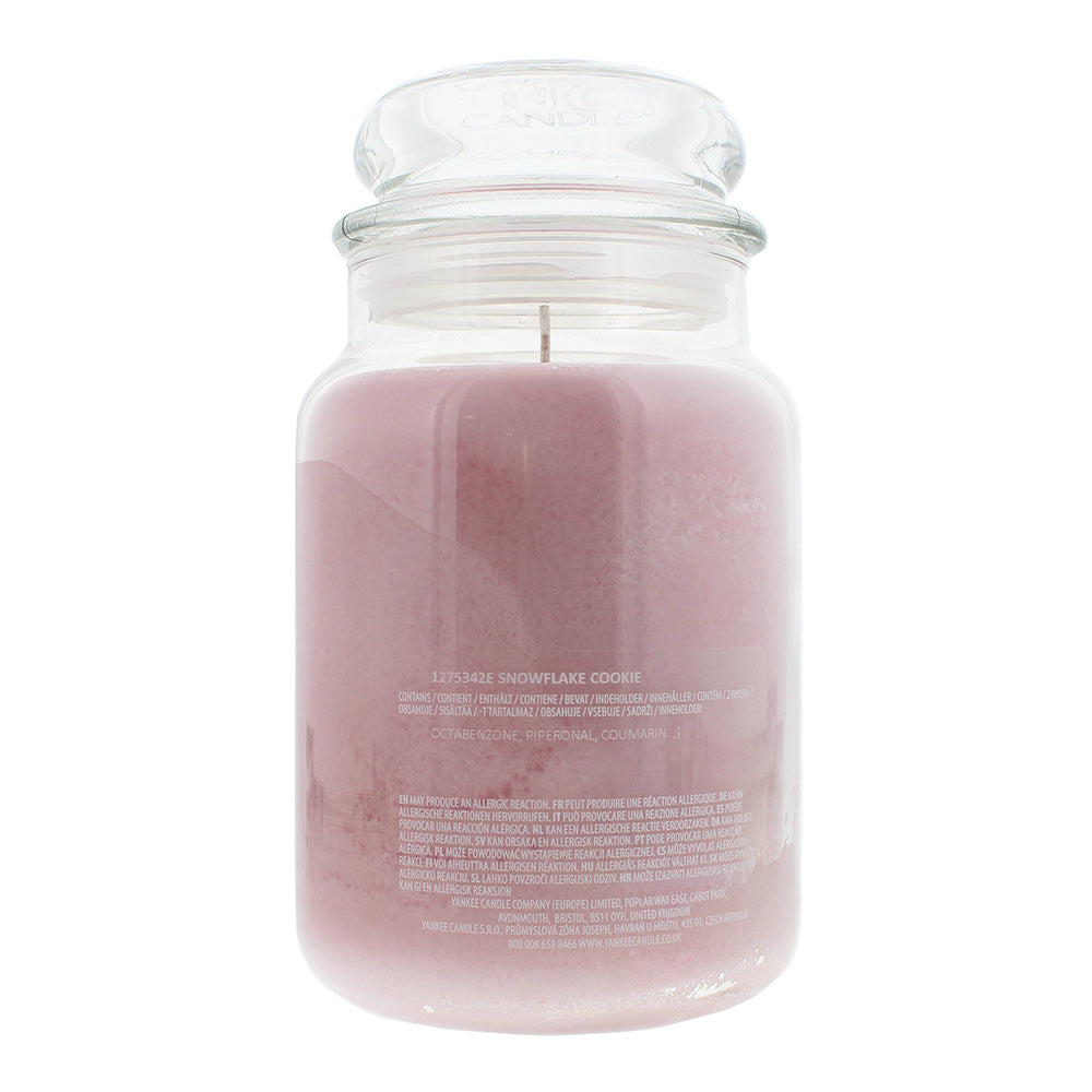 Yankee Snowflake Cookie Candle 623g