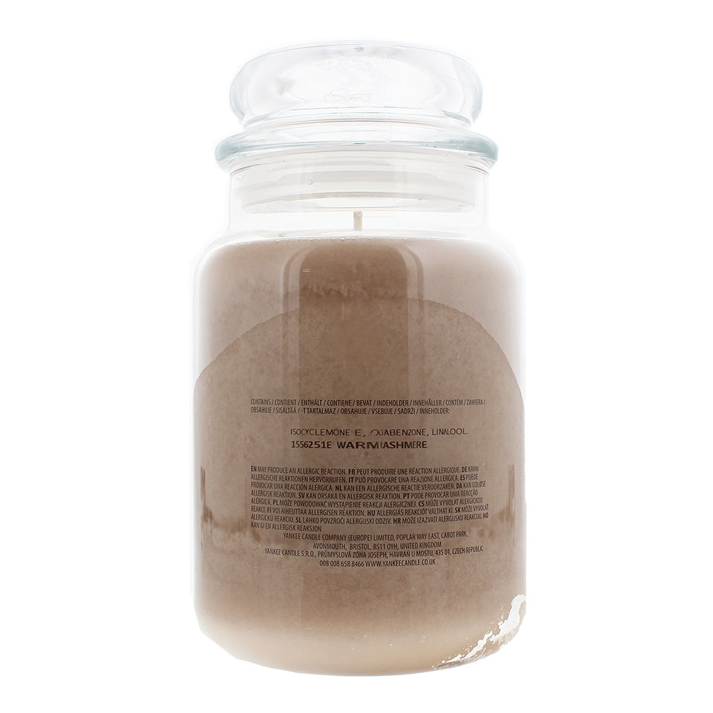 Yankee Warm Cashmere Candle 623g