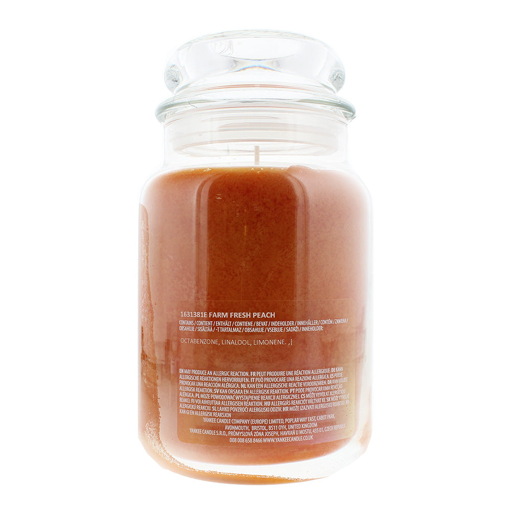 Yankee Farm Fresh Peach Candle 623g