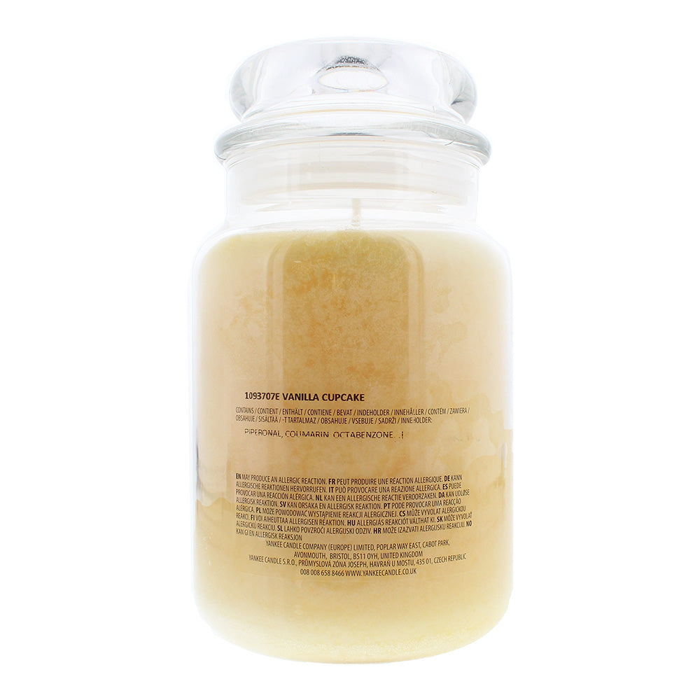 Yankee Vanilla Cupcake Candle 623g