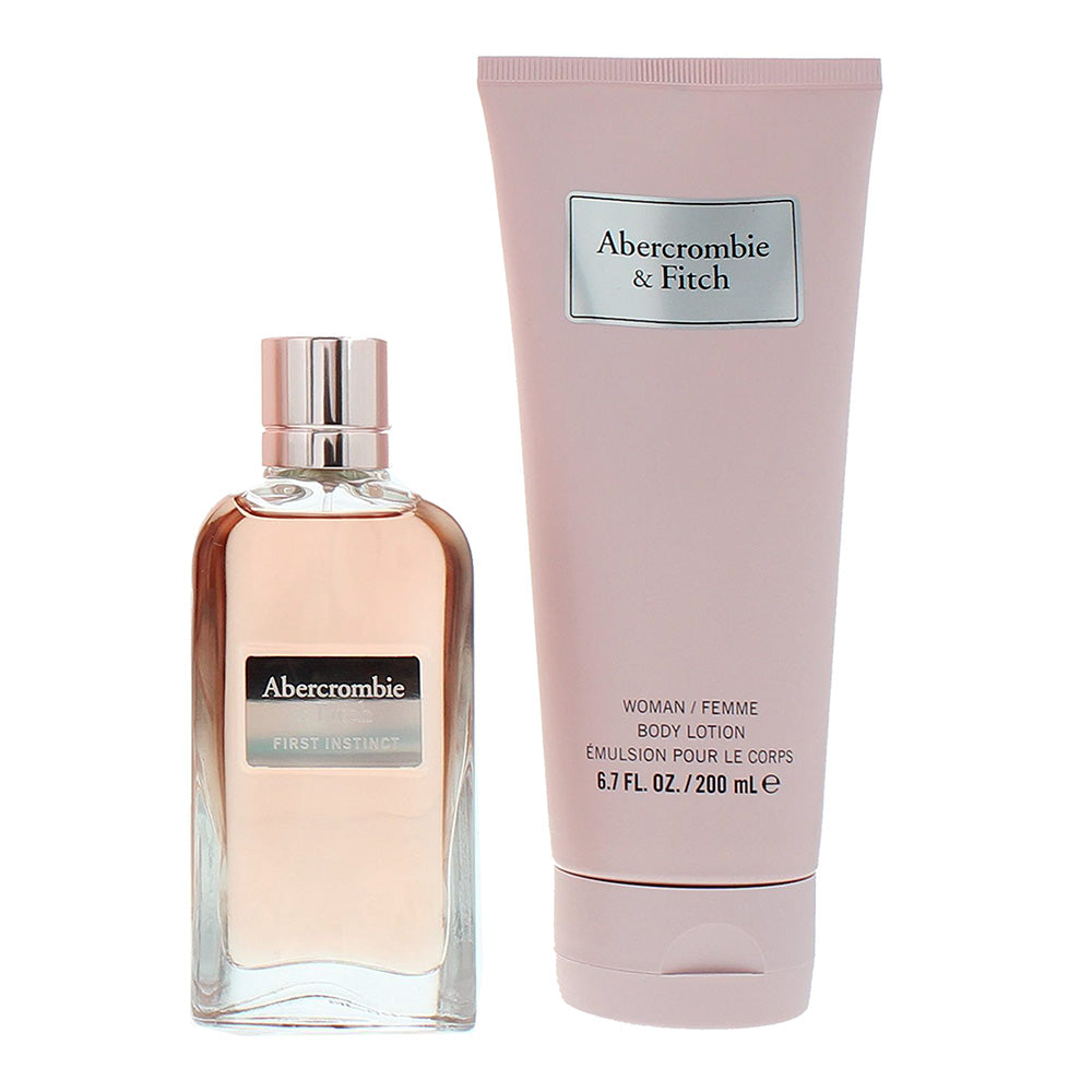 Abercrombie & Fitch First Instinct Woman 2 Piece Gift Set: Eau de Parfum 50ml -  - Product